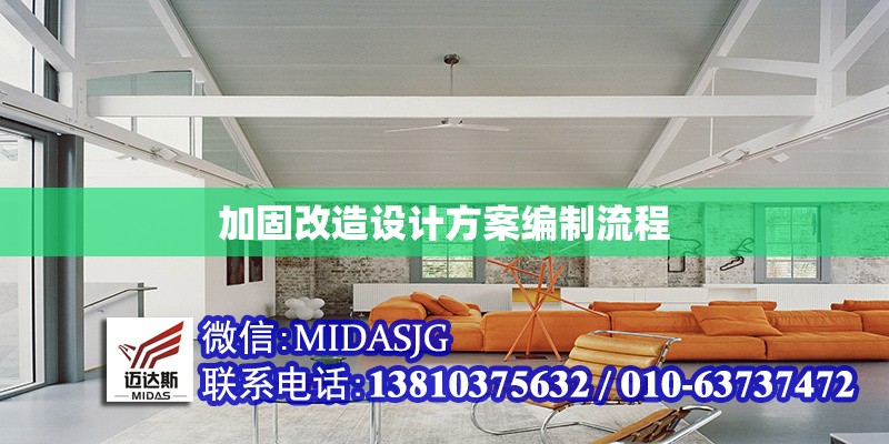 加固改造設(shè)計方案編制流程 行業(yè)新聞 第1張 加固改造設(shè)計方案編制流程 行業(yè)新聞 第1張