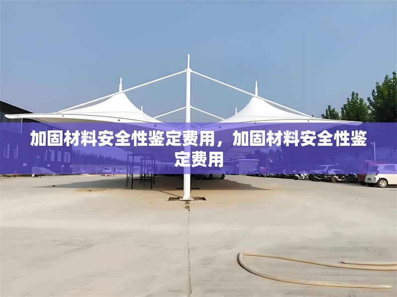 加固材料安全性鑒定費用，加固材料安全性鑒定費用 行業(yè)新聞 第6張