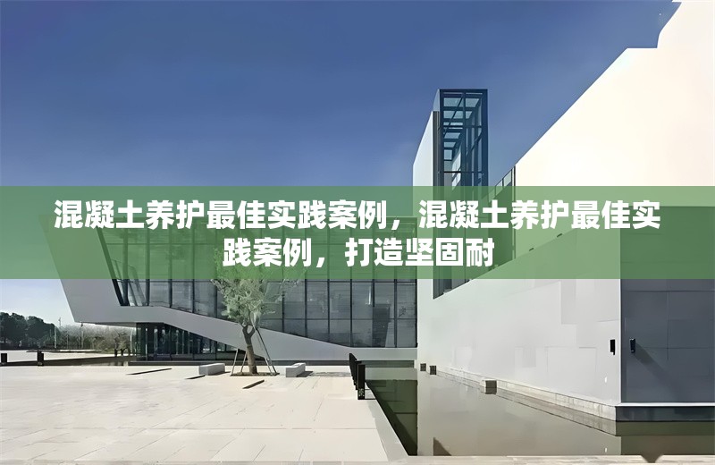 混凝土養(yǎng)護最佳實踐案例，混凝土養(yǎng)護最佳實踐案例，打造堅固耐