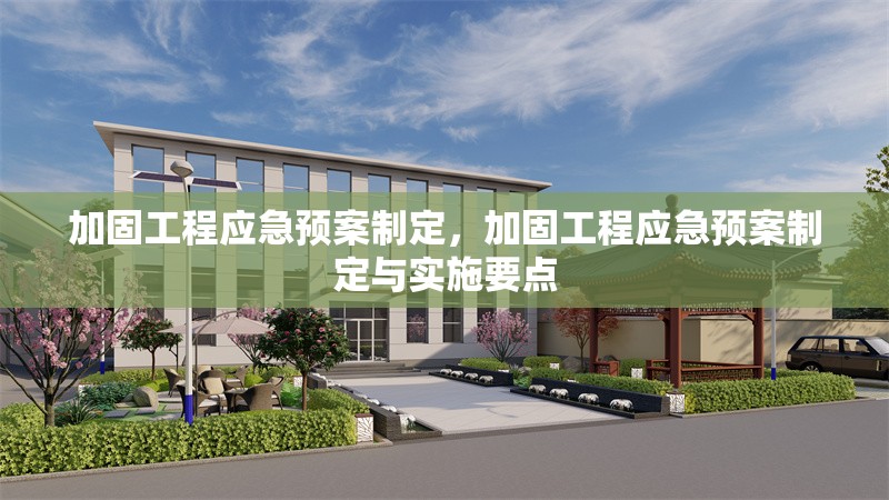 加固工程應(yīng)急預(yù)案制定，加固工程應(yīng)急預(yù)案制定與實(shí)施要點(diǎn) 行業(yè)新聞 第1張