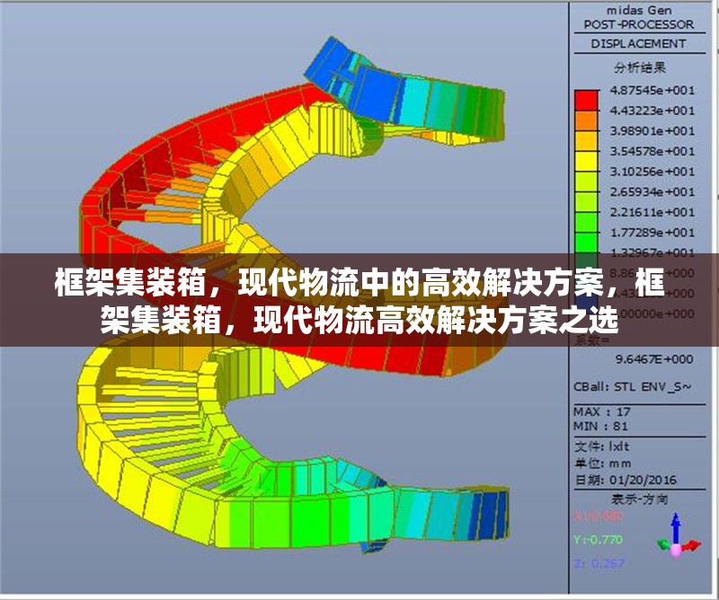框架集裝箱，現(xiàn)代物流中的高效解決方案，框架集裝箱，現(xiàn)代物流高效解決方案之選 行業(yè)新聞