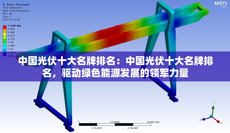 中國光伏十大名牌排名：中國光伏十大名牌排名，驅(qū)動綠色能源發(fā)展的領(lǐng)軍力量 行業(yè)新聞