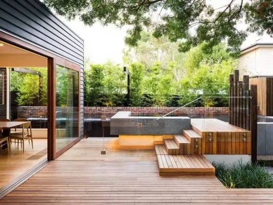 民宿設計效果圖 庭院，民宿庭院設計效果圖，自然與現(xiàn)代的 行業(yè)新聞 第3張